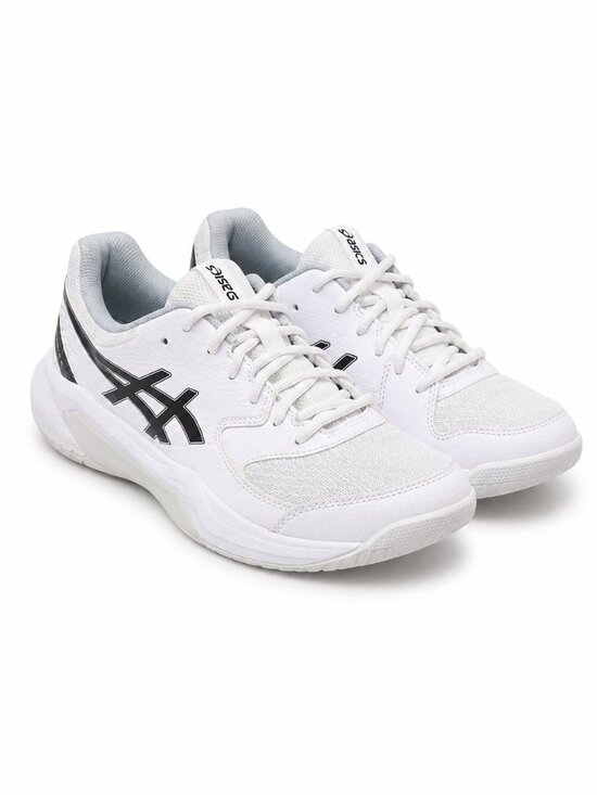 Asics Gel-Dedicate 8 Mens Tennis Shoes White Black 1041A408 Size 7 main image 7